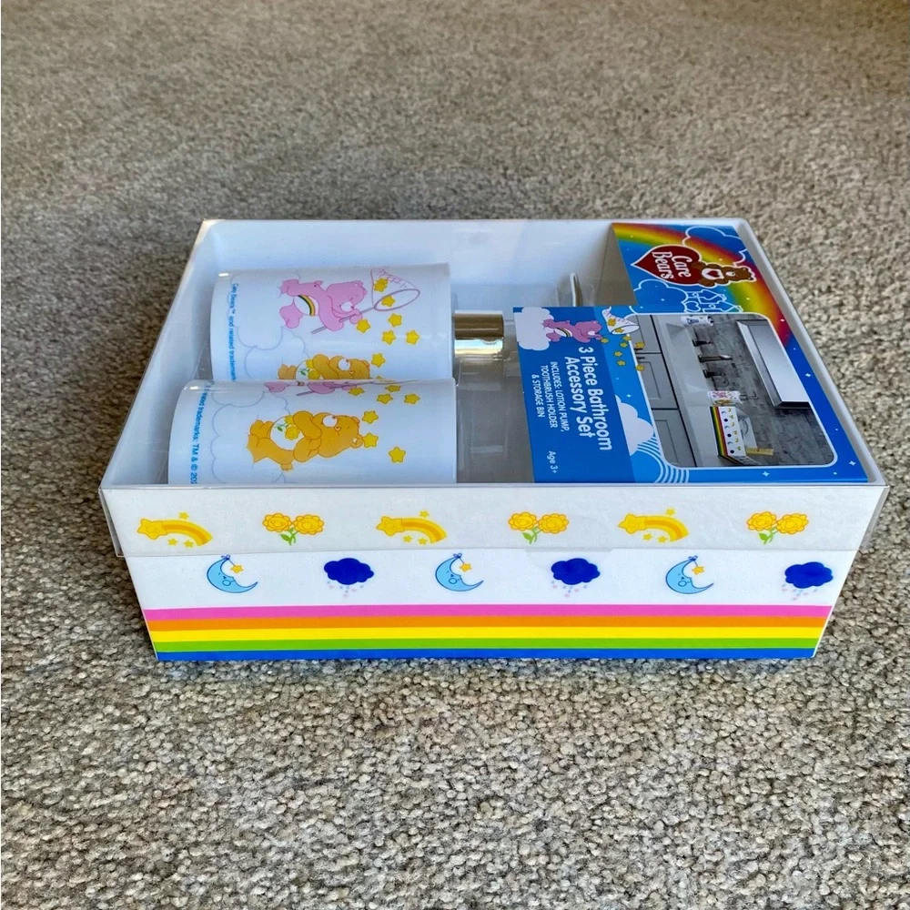 Care Bears 3-Piece Bathroom Set 🆕